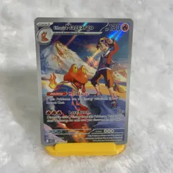 Ethan's Magcargo Holo Pokemon ME: Ascended Heroes 222/217 NM. Potential PSA 10 - Image 1