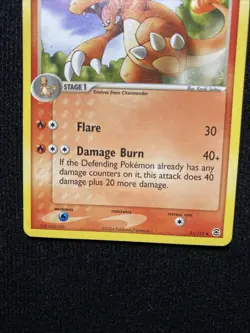 Pokemon Charmeleon Uncommon 31/112 EX FireRed & LeafGreen - Image 3