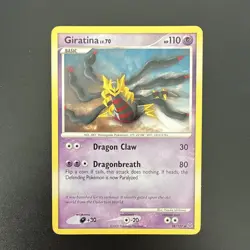 Pokemon TCG Giratina Platinum Base Set 28/127 Cosmos Holo Rare - Image 1