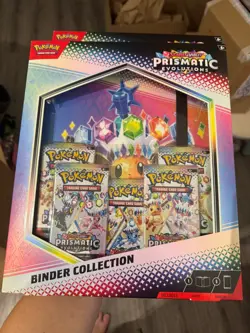 Pokemon TCG Scarlet & Violet Prismatic Evolutions Binder Collection - IN HAND! - Image 1