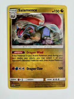 Salamence 2018 Pokemon Black Star Promo Holo #SM140 * Near Mint - Image 1