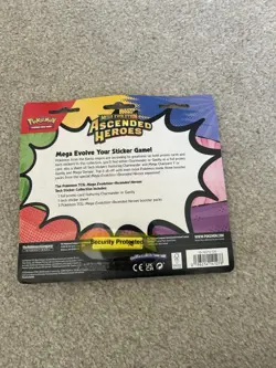 Pokemon Ascended Heroes Tech Sticker Collection Gastly Brand New✅ - Image 2