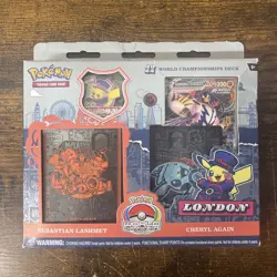 Cheryl Again Pokemon TCG 2022 Pokemon World Championships Deck Sebastian Lashmet - Image 1
