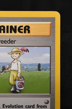 Pokemon Breeder 76/102 LP Base Set Regular Rare Pokemon TCG - Image 3