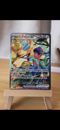 The Pokemon Company Hop's Zacian EX Special Illustration Rare Holo 230 HP SV09 - Image 1