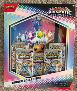 Pokemon TCG: Scarlet & Violet Prismatic Evolutions Binder Collection New Sealed - Image 1