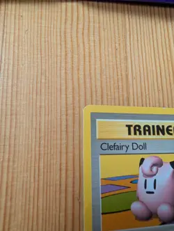 Clefairy Doll 70/102 Rare Base Set Unlimited Pokemon Moderately Played - Image 2