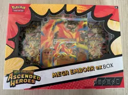 Pokemon TCG Ascended Heroes Mega Emboar EX Box - Image 1