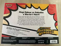 Pokemon TCG Ascended Heroes Mega Emboar EX Box - Image 2