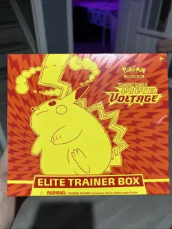 Pokemon Sword And Shield Vivid Voltage Elite Trainer Box Etb New Sealed - Image 1