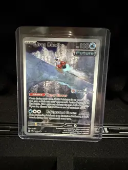 Pokemon Center Exclusive Iron Bundle Promo Holo Sv: Scarlet & Violet 066 NM - Image 1