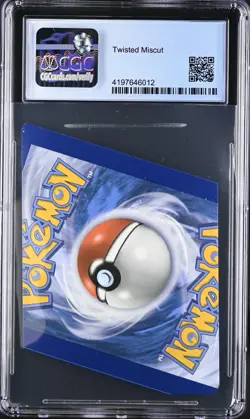 Pokemon - Crobat V Darkness Ablaze Full Art #182 OC TWISTED MISCUT ERROR [CGC 9] - Image 2
