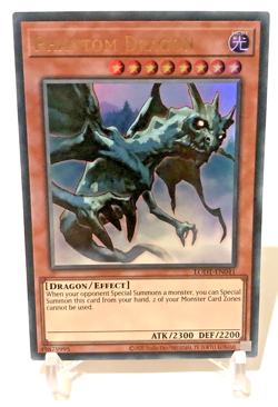 Yugioh! Phantom Dragon - LODT-EN041 - Ultra Rare - Unlimited Edition, NM - Image 1