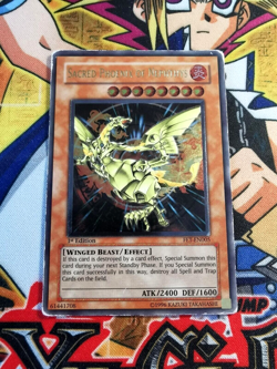 Sacred Phoenix of Nephthys fet-en005 1st Edition (USED) Ultimate Rare Yu-Gi-Oh! - Image 1