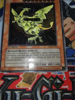 Sacred Phoenix of Nephthys fet-en005 1st Edition (USED) Ultimate Rare Yu-Gi-Oh! - Image 5