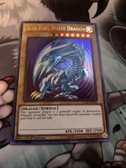 Blue-Eyes White Dragon (Version 2) LCKC-EN001 Legendary Collection Kaiba 1st... - Image 2