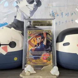 Nico Robin EB03-055 SP One Piece TCG BGS 10 Pristine English - Image 1
