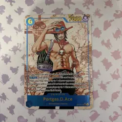 One Piece Card Game (CCG/TCG): Portgas D. Ace (OP13-119) - Alt Art SEC - Image 1