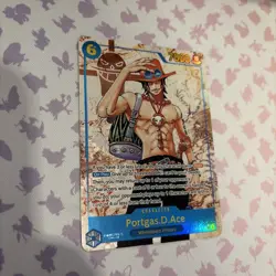 One Piece Card Game (CCG/TCG): Portgas D. Ace (OP13-119) - Alt Art SEC - Image 2