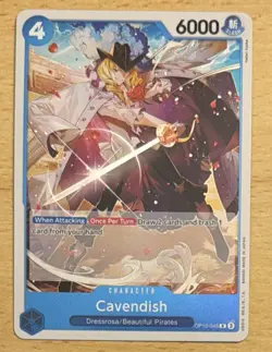 One Piece TCG Cavendish OP10-045 Rare Foil English - Image 1
