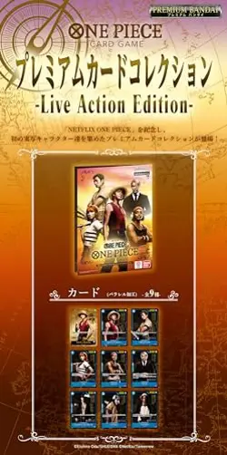 Premium Card Collection Live Action Edition Japanese ONE PIECE Card Game Sealed - Image 3