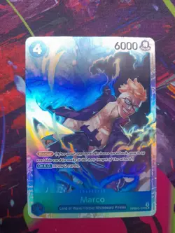 One Piece Marco PRB02-008 Premium Booster Vol. 2 Super Rare ENGLISH NM - Image 1