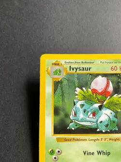 Ivysaur Base Set SHADOWLESS 30/102 Uncommon Pokemon Card NEVER PLAYED - Image 5