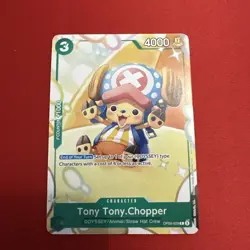 One Piece TCG Tony Tony Chopper OP09-029 Alternative Art Promo Card Sealed - Image 1