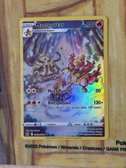 Pokemon Card Magmortar GG03/GG70 Crown Zenith Galarian Gallery P. F. - Image 1