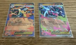 Mega Charizard X Ex 029 And Y Ex 030 Black Star Promo Twin Pack Pokemon Cards - Image 2
