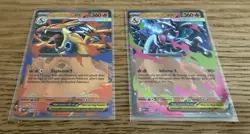Mega Charizard X Ex 029 And Y Ex 030 Black Star Promo Twin Pack Pokemon Cards - Image 3