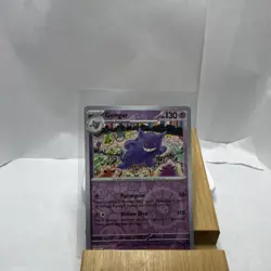 Pokemon Gengar 094/165 Scarlet & Violet 151 Rare Reverse Holo 130 HP Card - Image 1