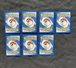 Pokemon FireRed & LeafGreen Set 2004 Bulbasaur 54/112, Ivysaur… 7 Card Lot NM-LP - Image 2