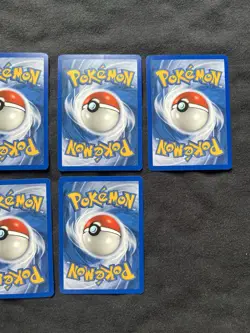 Pokemon FireRed & LeafGreen Set 2004 Bulbasaur 54/112, Ivysaur… 7 Card Lot NM-LP - Image 5