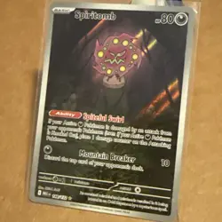 Pokemon TCG Spiritomb 148/132 Mega Evolution Illustration Rare Card NM Condition - Image 4
