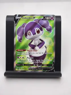 Indeedee V Full Art Ultra Rare Sword & Shield Pokemon Card 192/202 - Image 1