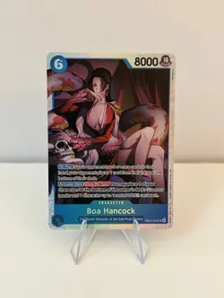 Boa Hancock EB03-026 SR ONE PIECE Tcg Card Game NM Blue - Image 1