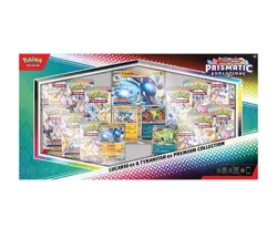 x2 Pokemon Prismatic Evolutions Lucario EX and Tyranitar EX Premium Collection - Image 3