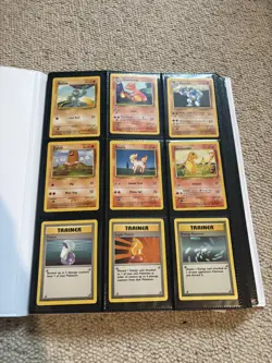 Pokemon TCG WOTC Vintage cards Binder collection bundle with 131 cards pre 2010 - Image 1
