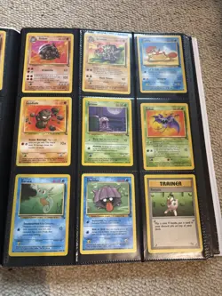 Pokemon TCG WOTC Vintage cards Binder collection bundle with 131 cards pre 2010 - Image 5