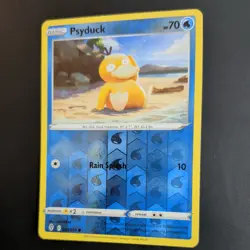 PSYDUCK 024/203POKEMON CARD (EVOLVING SKIES SET) REVERSE HOLO - Image 4