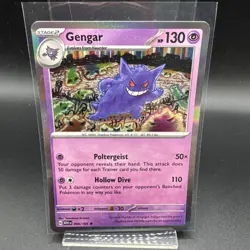 Gengar (094/165) Scarlet & Violet 151 Holo Rare Pokemon Card! - Image 1