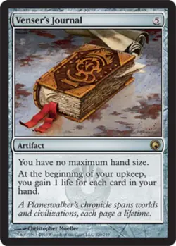 Light Play x 1 Venser's Journal Scars of Mirrodin - Image 1