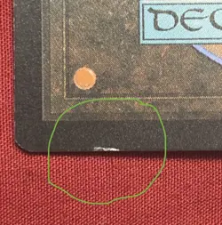 The Earth Crystal Final Fantasy NM MTG Regular. Very Good Not Mint Small Ding - Image 3