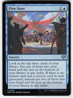 MAGIC: THE GATHERING FLOW STATE 49 SECRETS OF STRIXHAVEN FOIL NM - Image 1