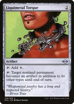Liquimetal Torque (228) Modern Horizons 2 Near Mint - MTG - Image 1