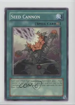 Seed Cannon Unlimited YuGiOh Crimson Crisis #CRMS-EN057 2008 READ - Image 1