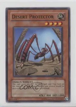 Desert Protector Unlimited YuGiOh Crimson Crisis #CRMS-EN034 2008 - Image 1