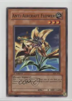 Anyi-Aircraft Flower 1st Ed. YuGiOh Invasion of Chaos #IOC-076 2004 - Image 1