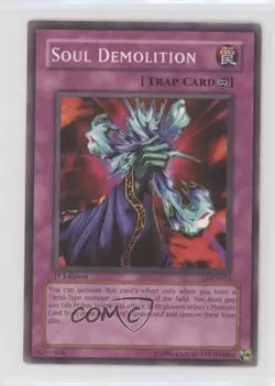 Soul Demolition 1st Ed. YuGiOh Legacy of Darkness #LOD-014 2003 - Image 1